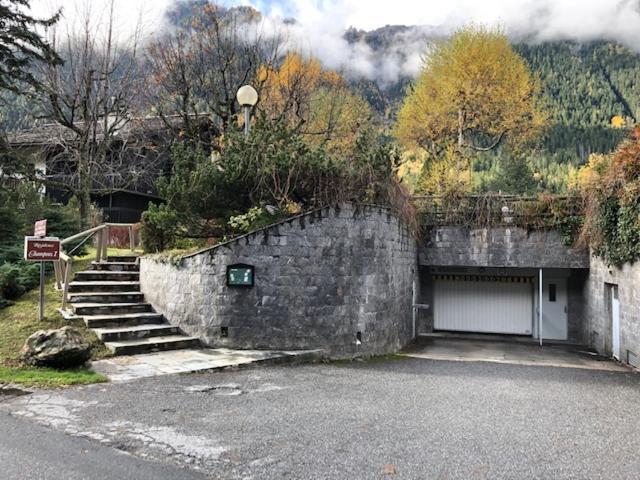 Studio Au Calme Avec Jardin Et Vue Mont-Blanc Chamonix Ngoại thất bức ảnh